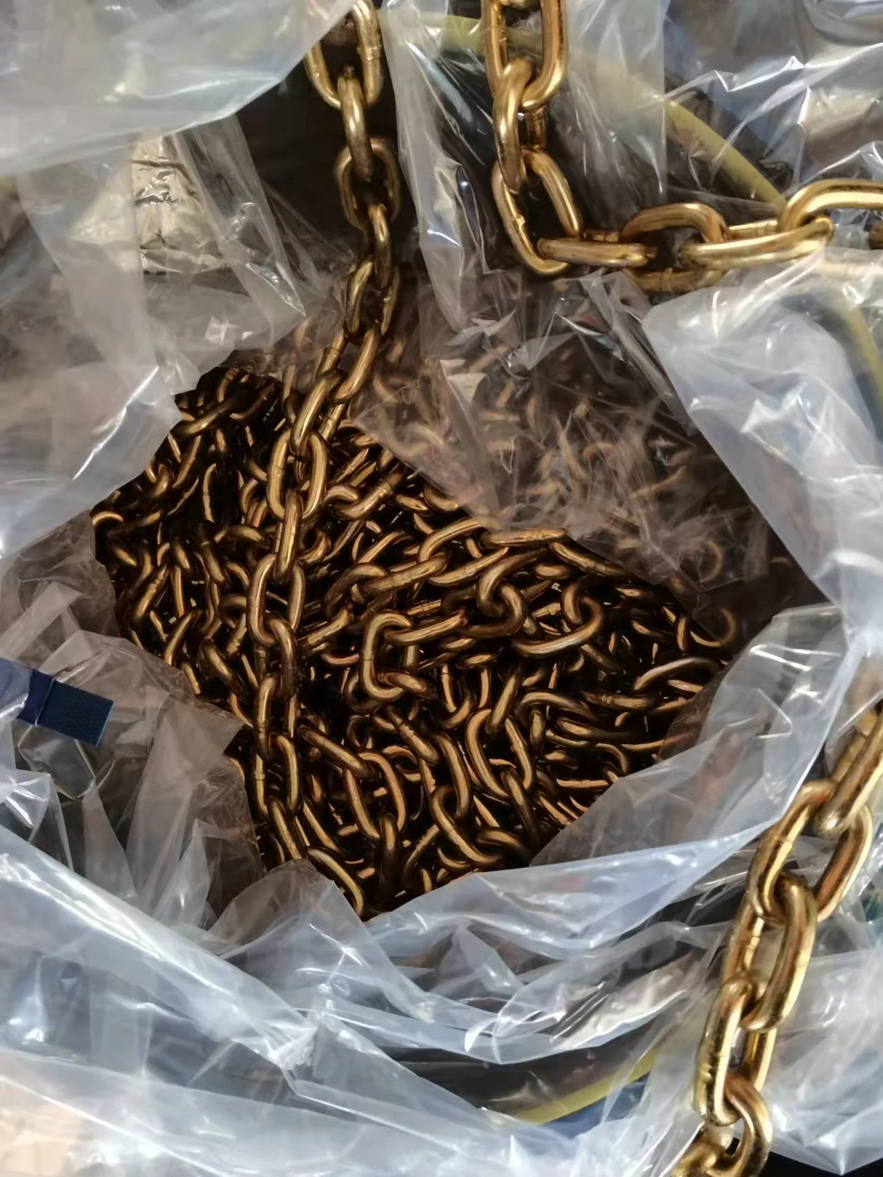 grade 70 1/2 inch chain with g70 chain grab hook