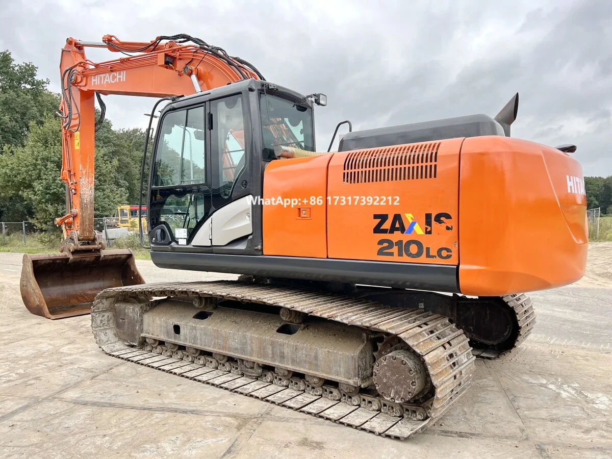 Оригинальный Подержанный японский экскаватор Hitachi ZX210LC-5B/надежный гидравлический гусеничный zx210LC-5B