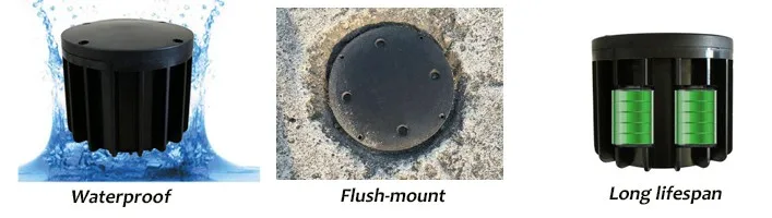 Wireless magnetometer technology vehicle presence detection sensor for traffic management solution