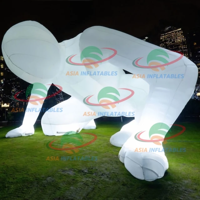 Giant new inflatable figure model inflatable art sculpture for sale