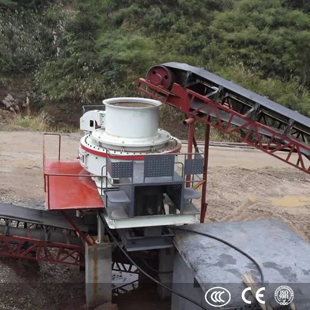 Constructed sand stone make plant quartz slab VSI crusher sand making machines manufacturer