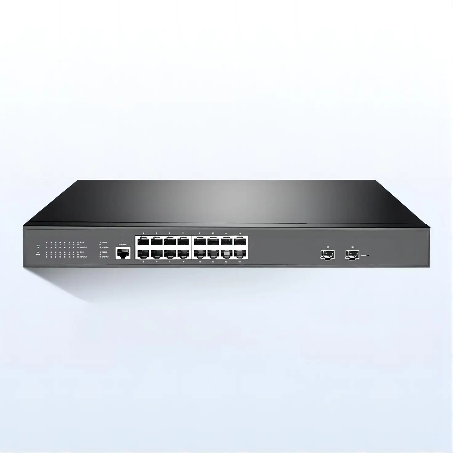 Managed POE Ethernet Switch Full Gigabit Switch POE Vlan Web Ring Network Gigabit Switch 8/16/24 port link aggregation