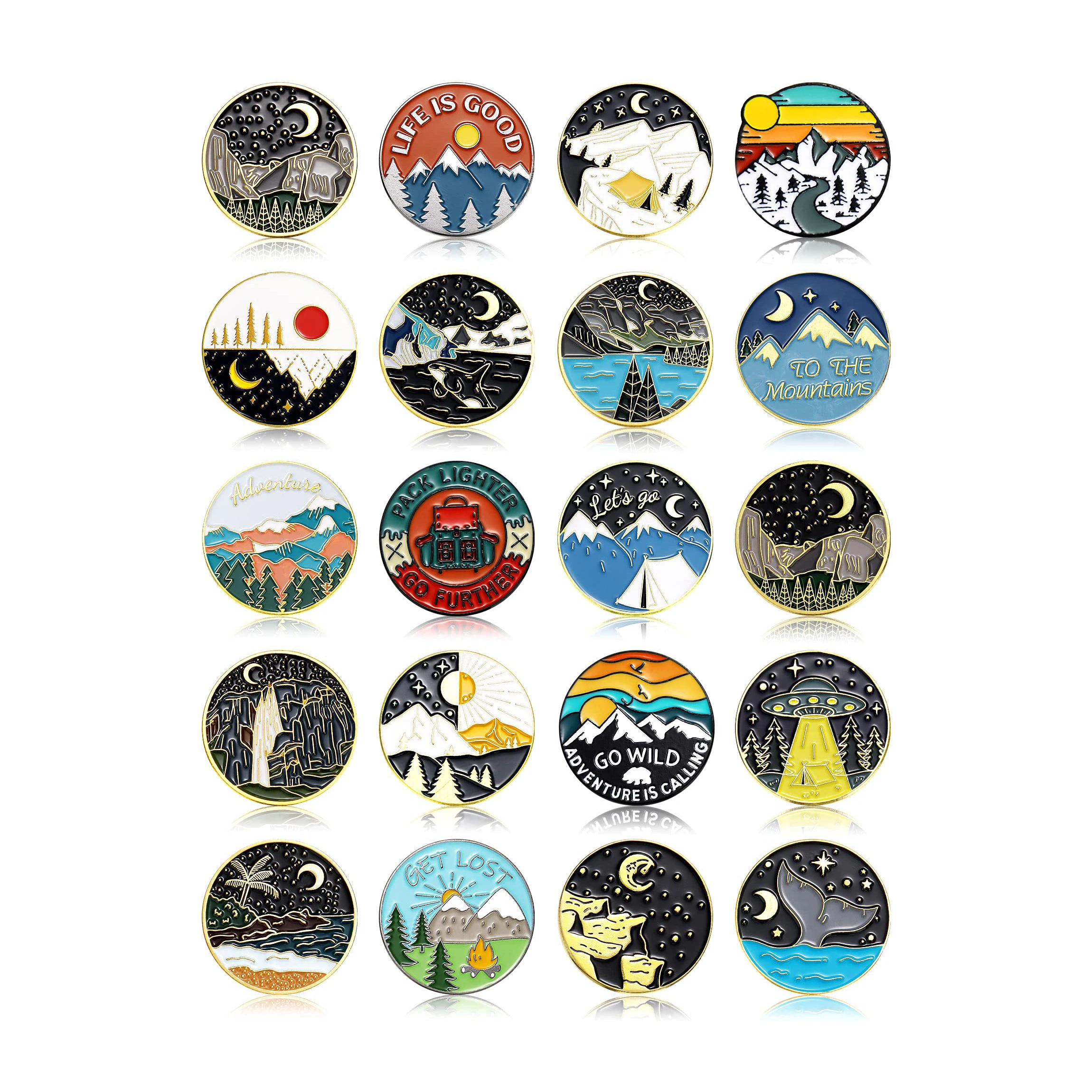 Manufacturer Wholesale Custom Design Logo PVC And Acrylic Anime Lapel Pin Metal Epoxy Pin Badges