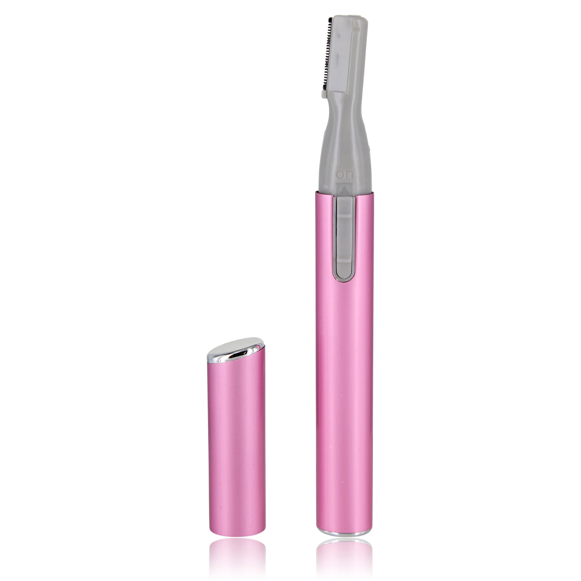 Battery operated lady shaver bikini shaver eyebrow hair trimmer