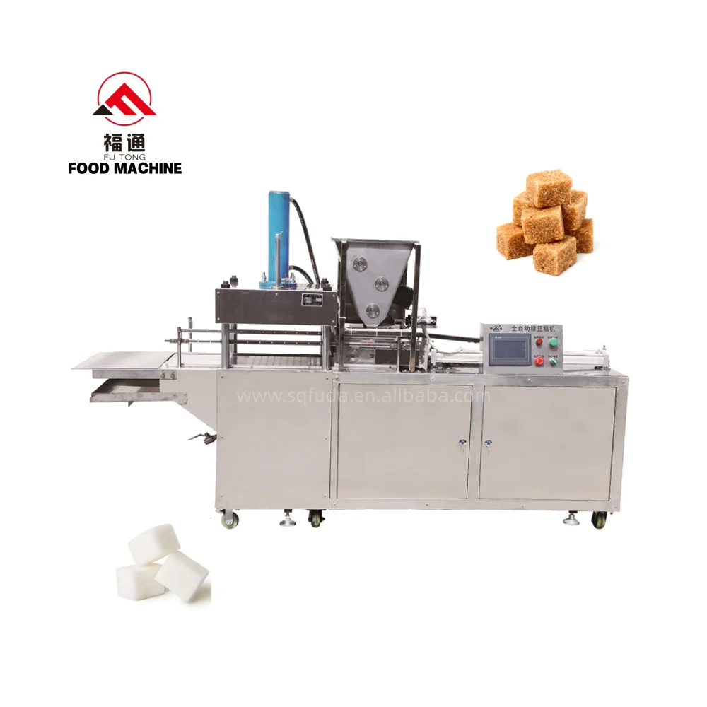 Automatic Chicken Broth Cubes Production Line Bouillon Fish Maggi  Cube Machine Seasoning Curry Cube Making Machine
