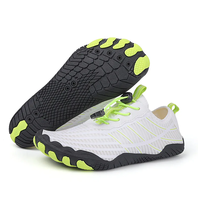 Non-Slip Outdoor Fitness Walking Barefoot Water Shoes Lightweight Quick-Drying Thicker Five Finger Aqua for Barefoot Water