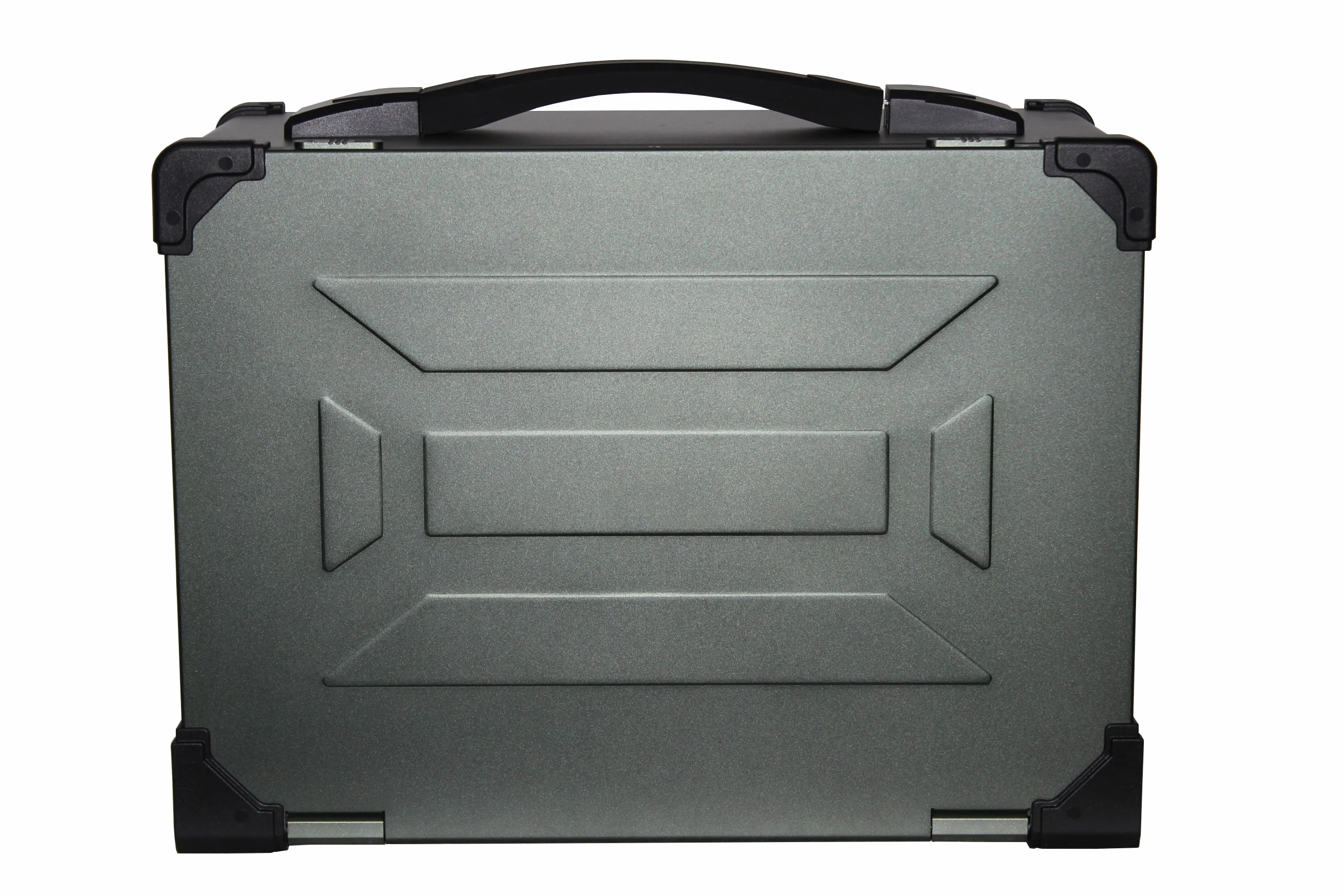 15.6 inch outdoor upward industrial portable computer case with 2 speakers supports aluminum-magnesium alloy chassis