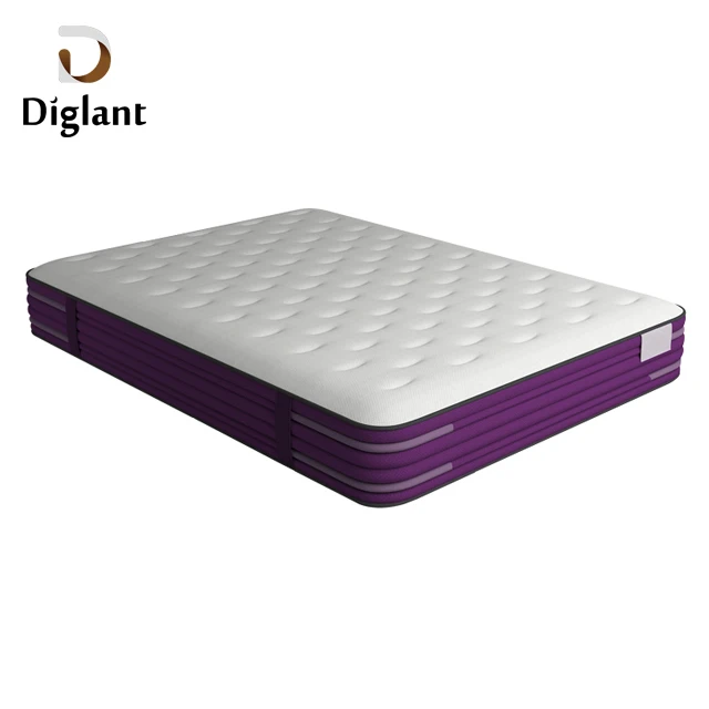 D66 Diglant spain sleep well king size box coil super cheap spring memory foam sponge 180x200 mattress wholesale