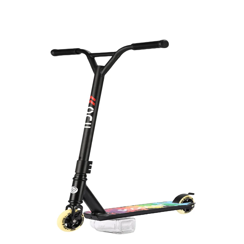 Factory price Wholesale customized Aluminum stunt scooter Freestyle kick scooter for adult