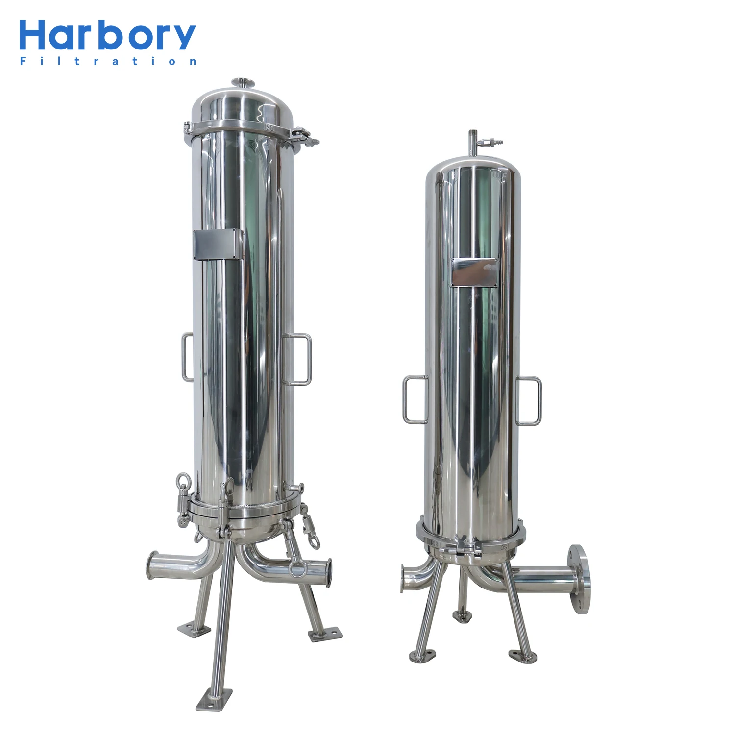Harbory Industrial 30 Inch Cartridge Filter Housing High Precision 0.22 0.45 Micron Cartridge Filter Housing