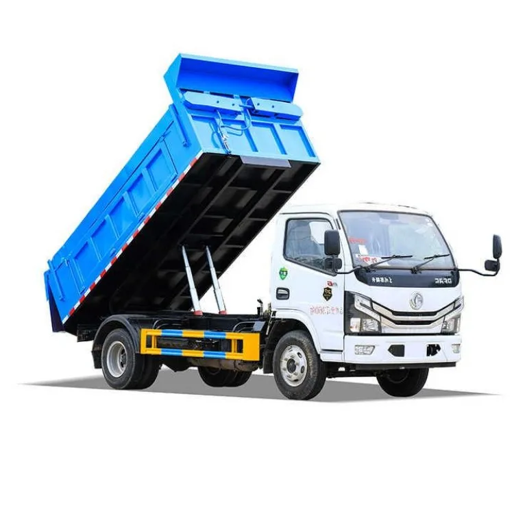 China Manufactures Dongfeng Dolica 5m3 wheelbase 3308 4X2  Dump Garbage  truck
