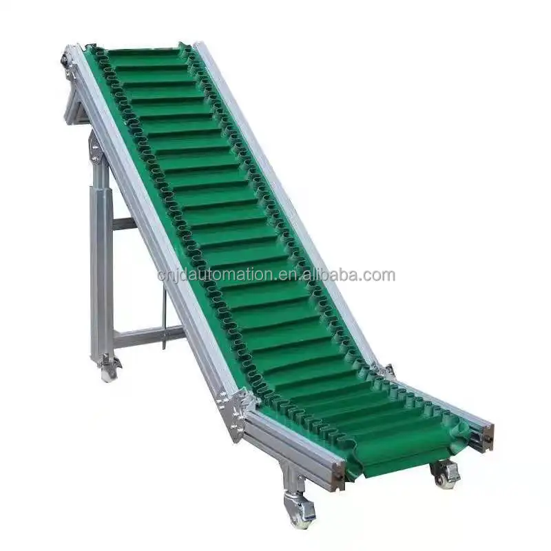 OEM Automatic Z Type Belt conveyor, Incline Bucket Elevator Lifting Belt Conveyor System Skirt Conveyor