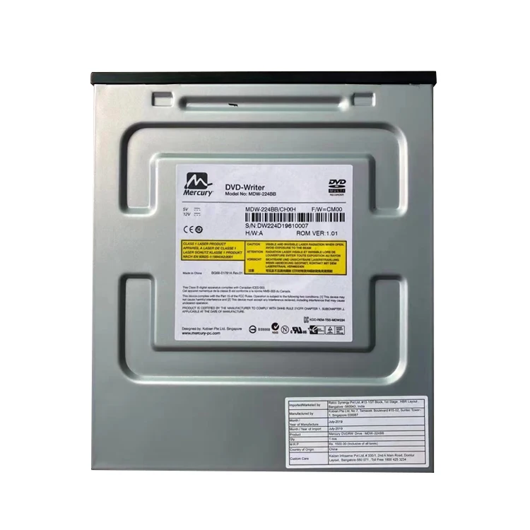 High Speed DVD Internal Desktop Sata Interface RW /DVD Writer/Burner/Optical Drives 24x