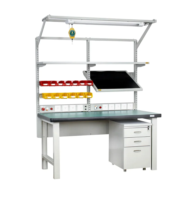 Esd Electronics Height Adjustable Workbench Esd Work Table