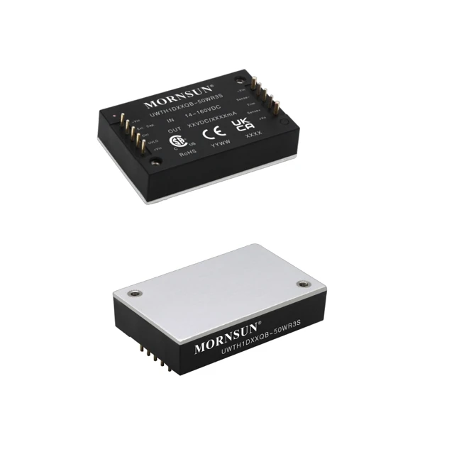 Mornsun URF1D15QB-75WR3 Board Mount DC-DC Converters 75W 15V 110V 43-160VDC