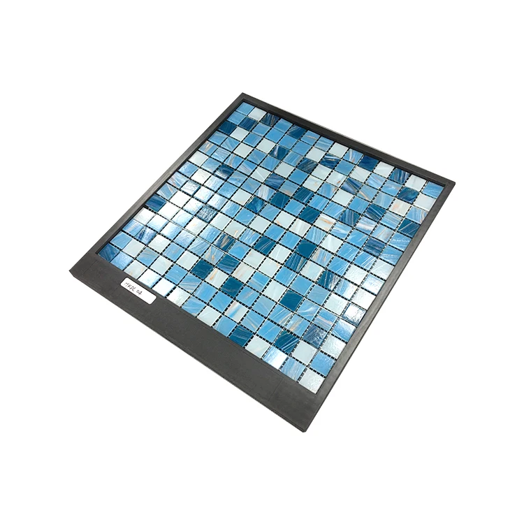 New design building material glass mosaic tiles swimming pool