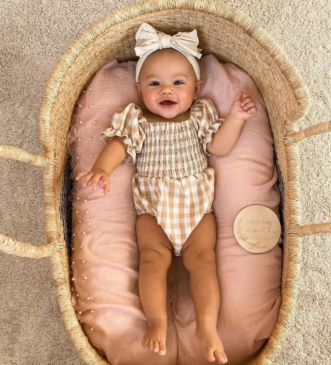 Wholesale Baby Summer Clothes Cotton Short Sleeve New Born Baby Cloth Jumpsuit Candy Color 0-1 Years Baby Infant Romper