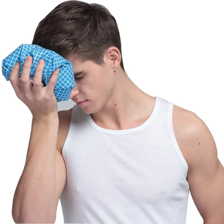 Best Selling Products Custom Fabric Ice Pack Reusable Cooler Ice Bag for Sports Injuries