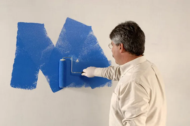 paint roller usage
