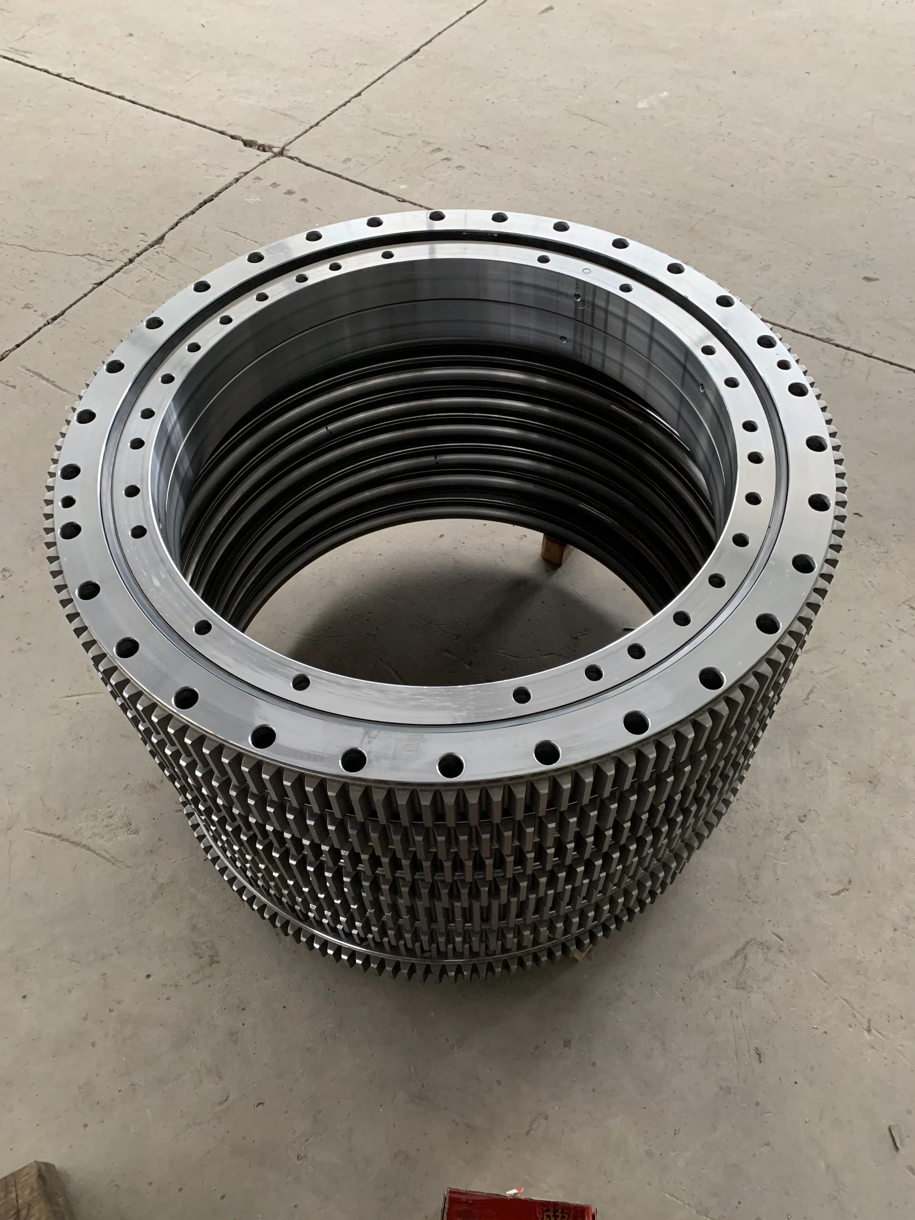 rotating gear ring joint ship parts 012.25.425 Cargo truck boom slewing bearing