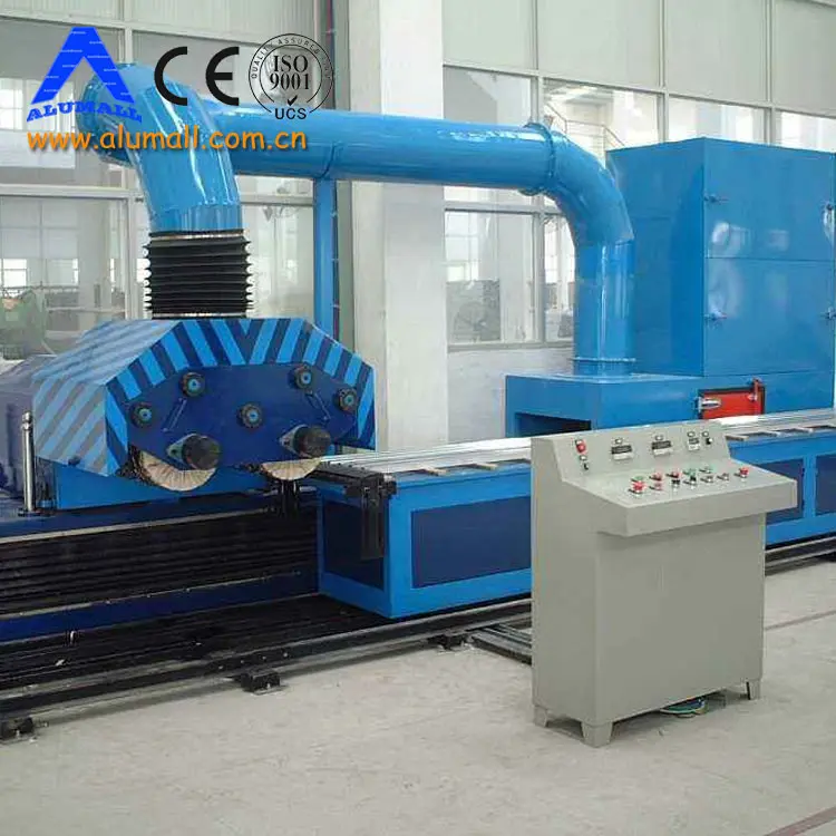 Aluminum Profile Buff Polishing Machine For Surface Treatment Line