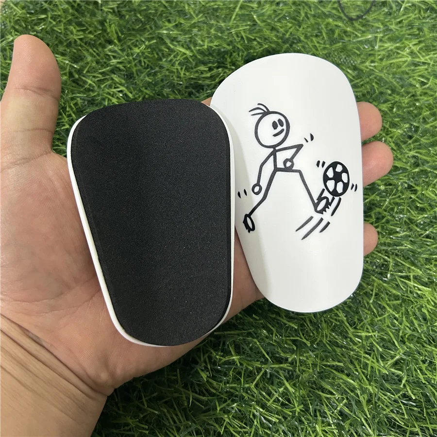 Comfortable and Breathable Integrated Soccer Shin Guard Mini Football Shin Pad for Outdoor Sports Training Protective Gear
