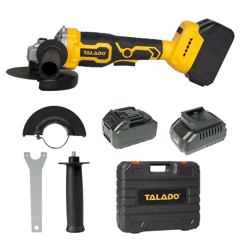 Portable Power Tools 18V / 20V Brushless Cordless Angle Grinder 125mm Cut Off Machine portable wood steel metal cutting machine