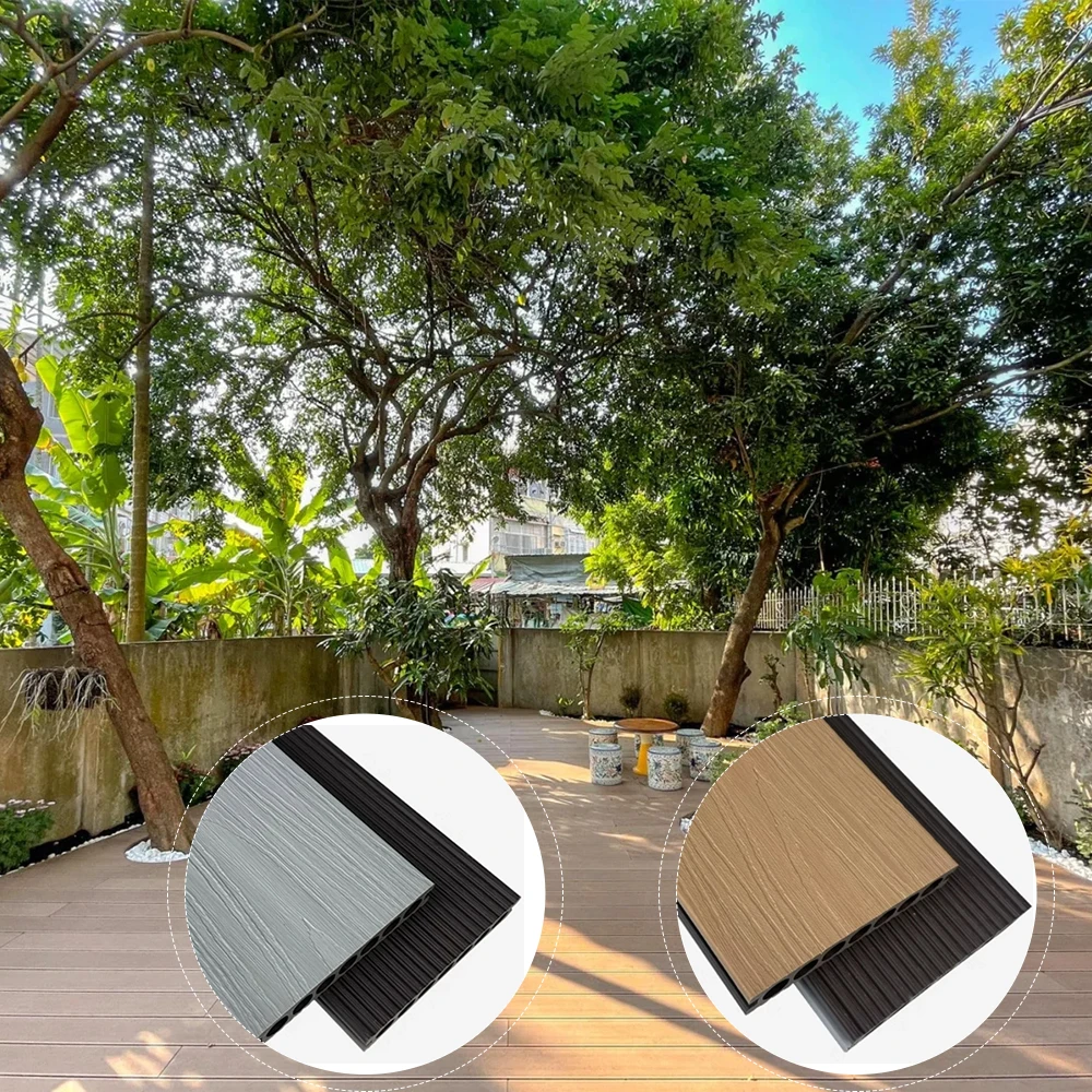 148x23mm WPC Decking Wooden Flooring Terrace Backyard co-extrusion wpc wood polymer composites decking