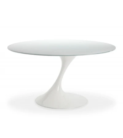 Irregular Furniture Design Fiberglass Modern Cafe Table Round Interior Outdoor