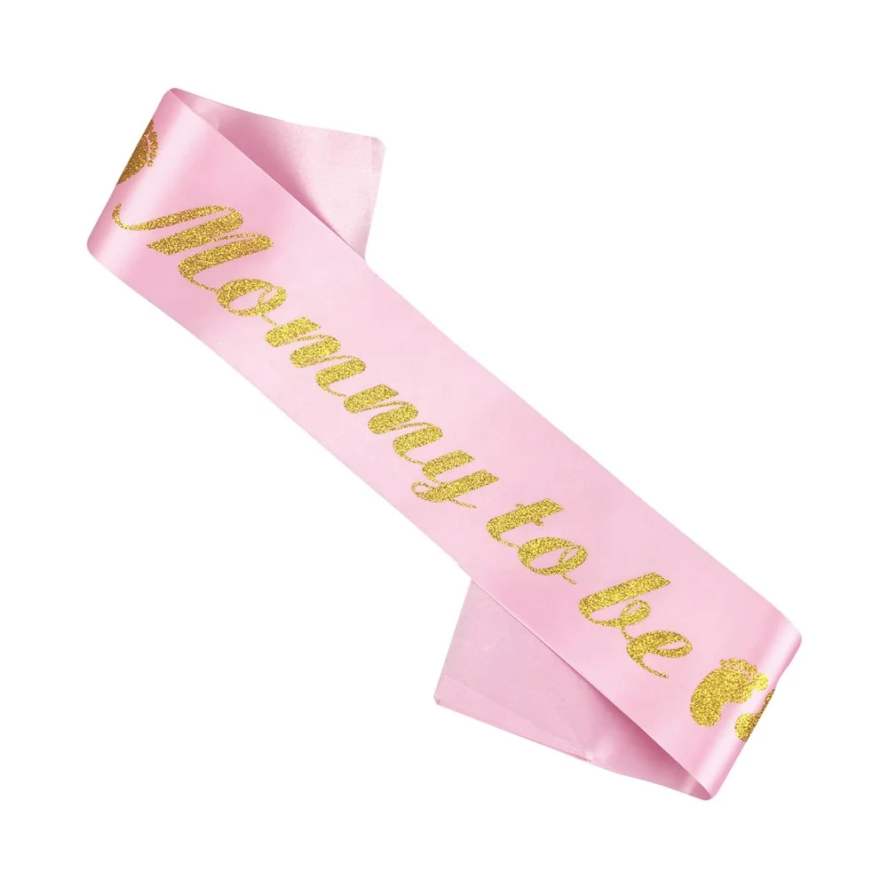 Custom Baby Shower Gender Reveal Party  Its A Girl or Boy Mommy To Be Sash