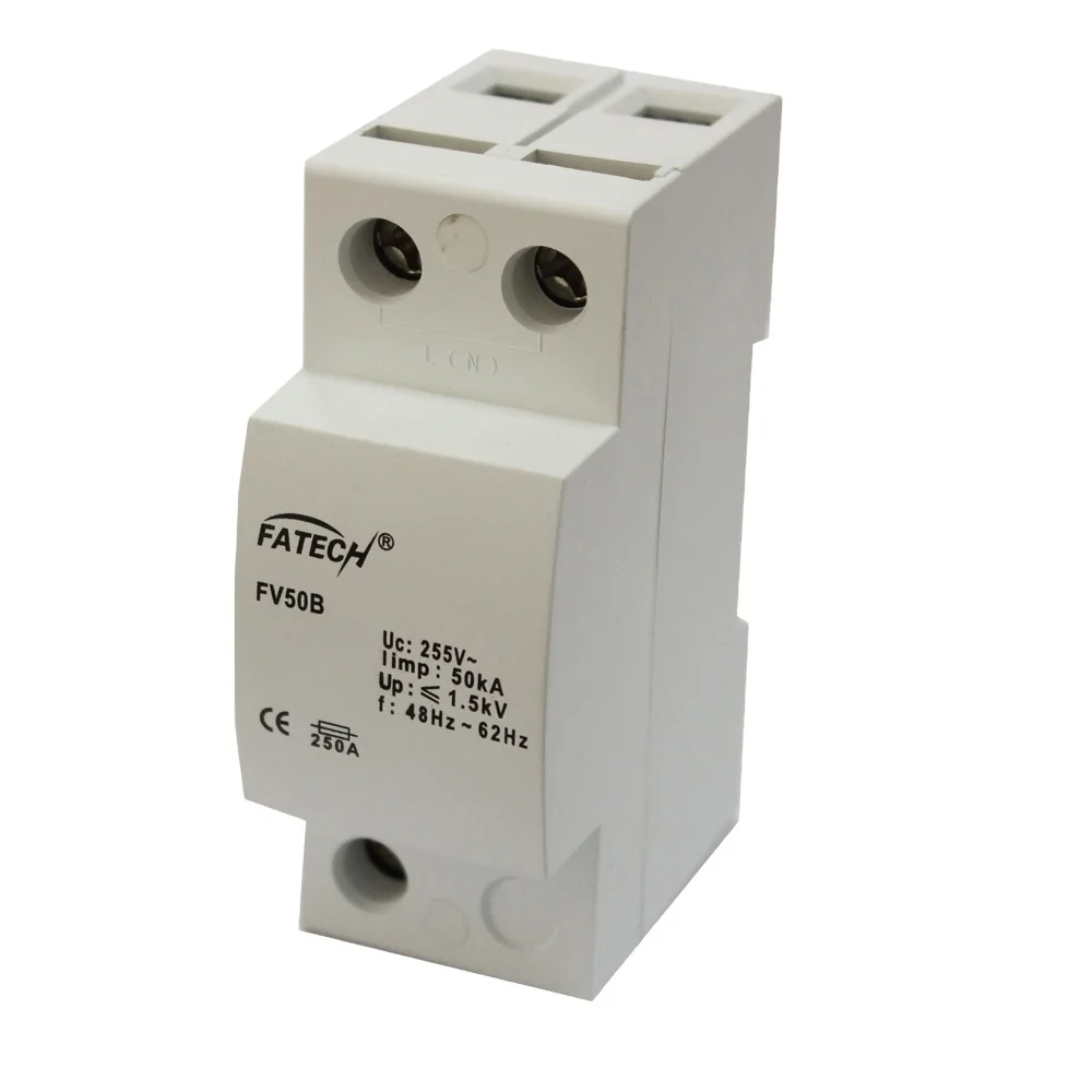 2015 type 1 Class I 50kA Spark Gap Surge Arrester spd without Remote and Indicator protection