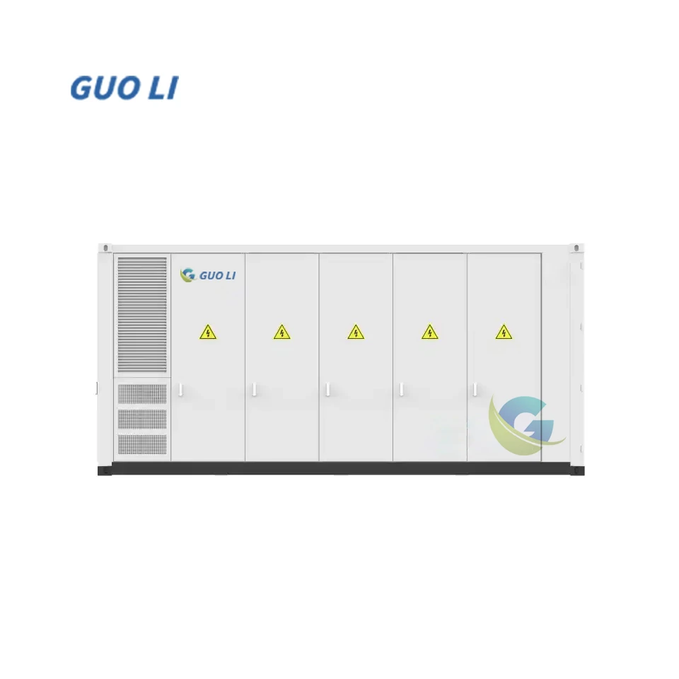 GUOLI BESS Battery Cabinet 1MW 2MW Liquid Cooling Battery Container Energy Storage System For European market