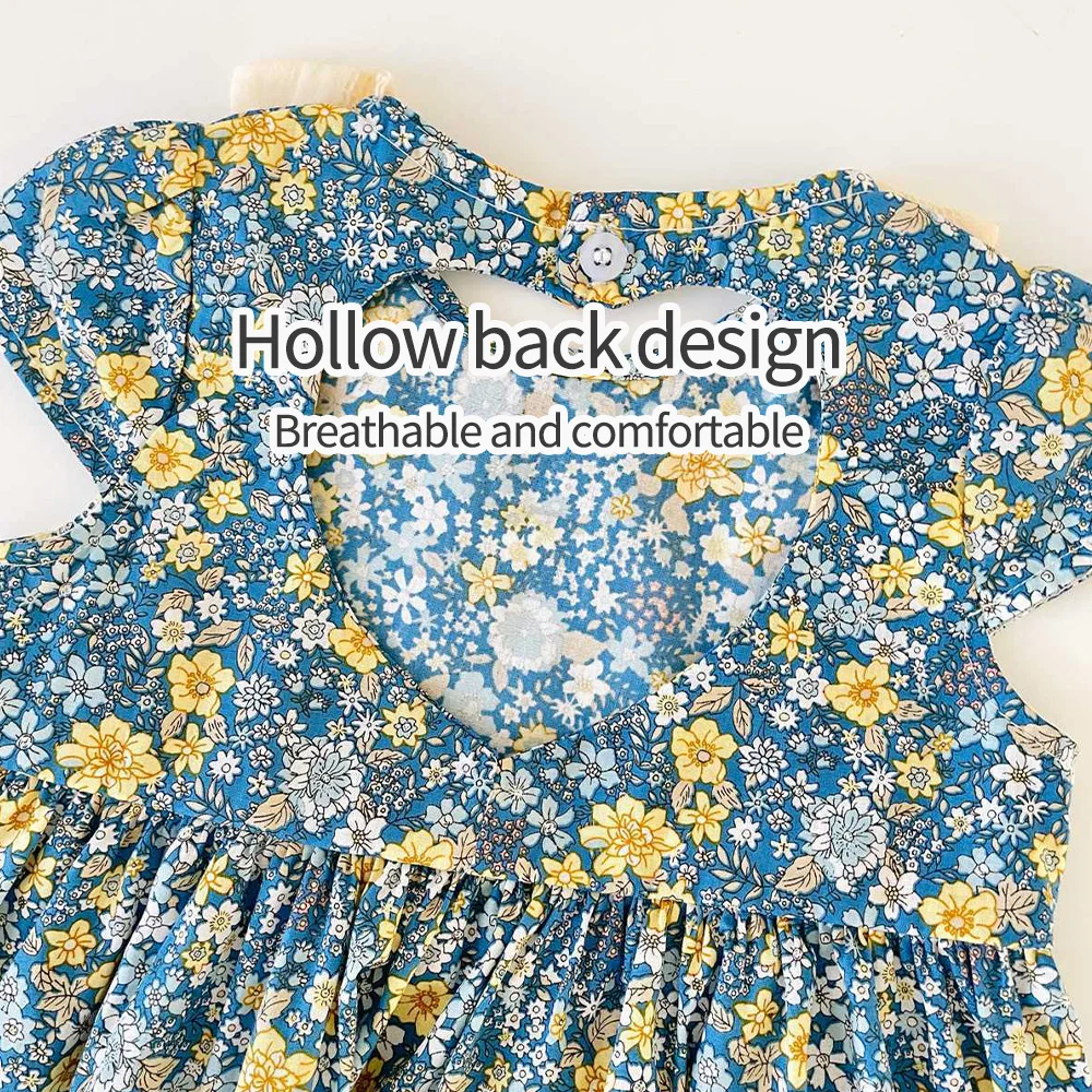 European style girl wedding dress for kids lovely birthday party  dresses for girls 2-12 years old sleeveless