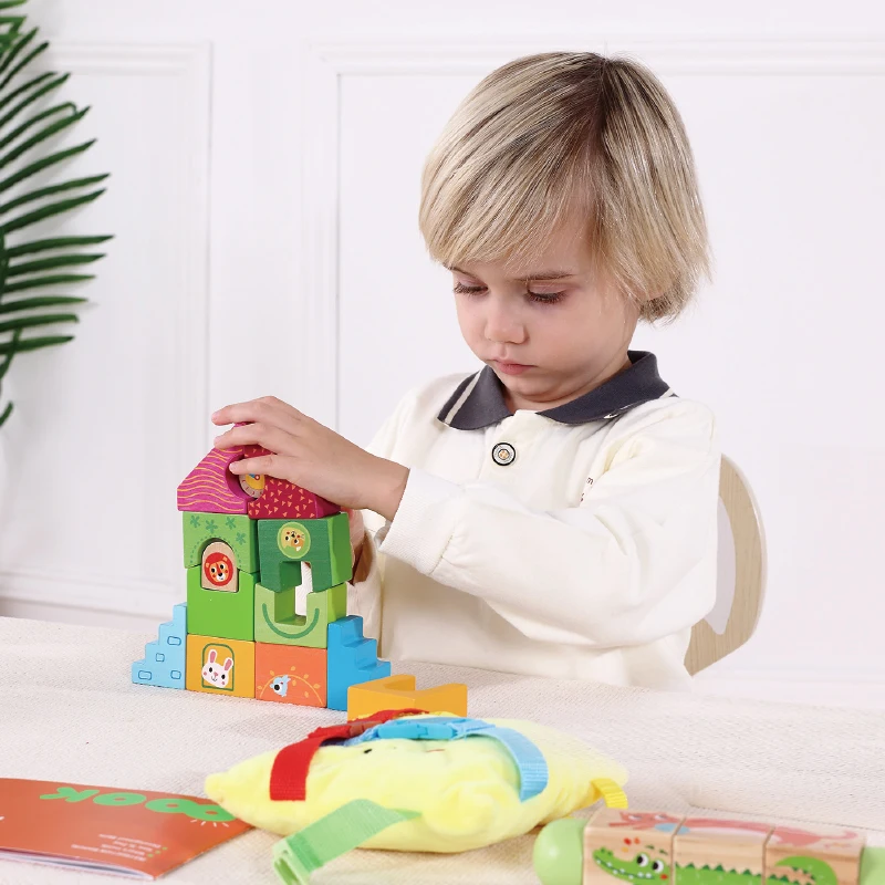 Early education box cognitive card toy hourglass Montessori early 5 in 1  education toys 22-24M Educational Box