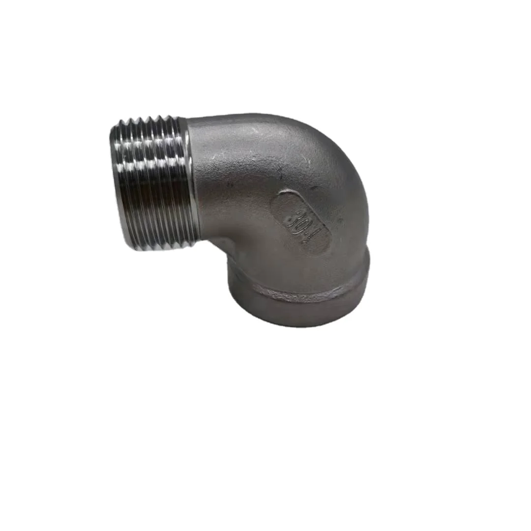 Professional supplier street elbow casting iron pipe fittings 1/2-4'  female to male end elbow for water system