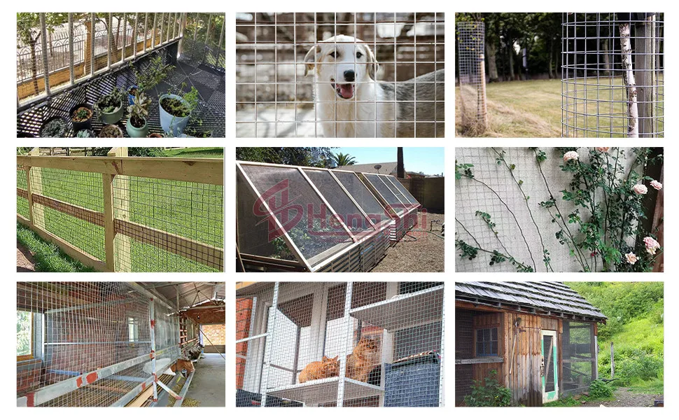 1.8mH 50m Roll Galvanised Wire Mesh Garden Animal Fence Farm Steel Mesh Fencing