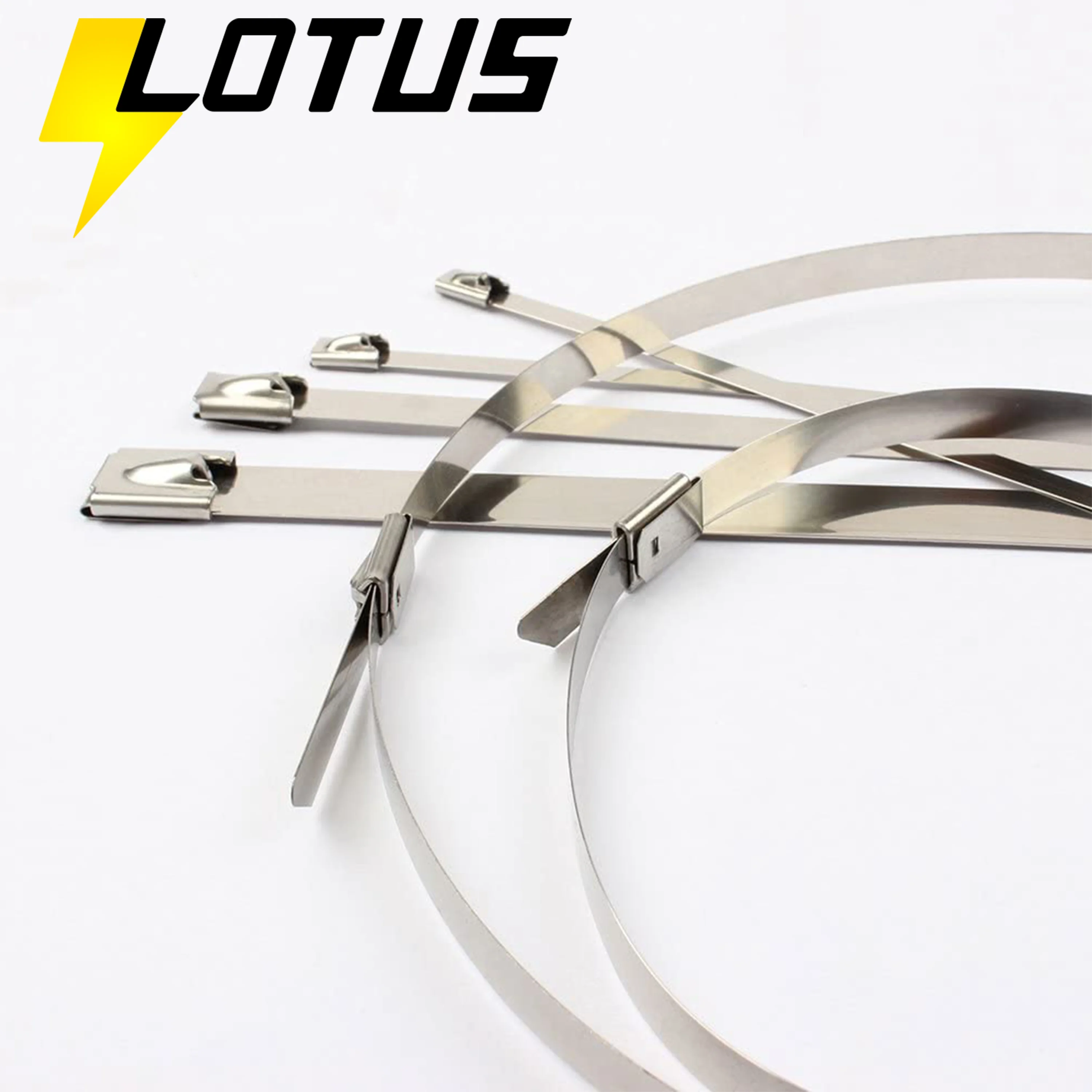Stainless Steel Cable Tie Best Seller Manufacturer Price Self Locking 304 316 Ball Lock