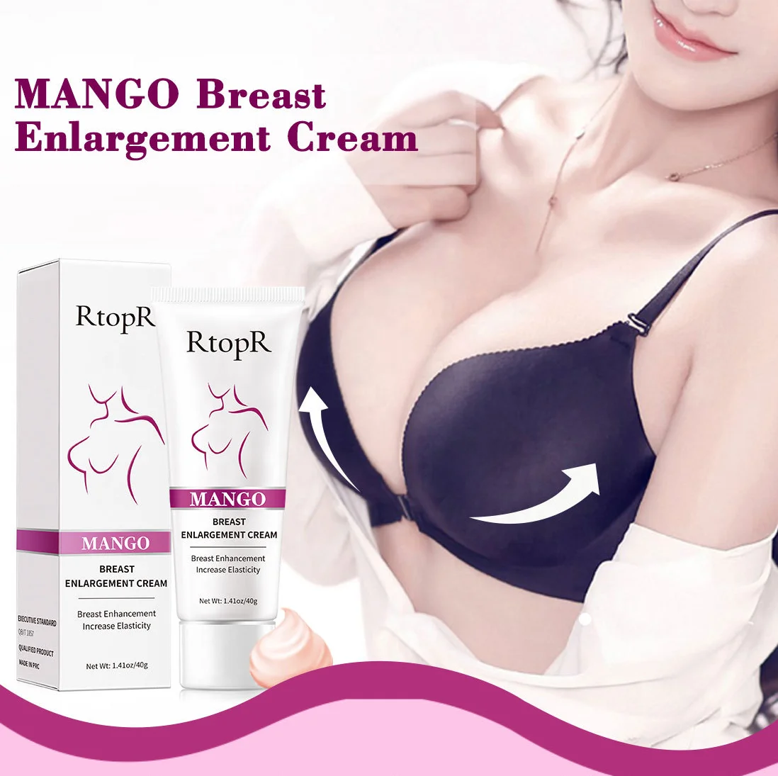 RtopR big breast breast enhancer cream breast enhancement cream lifting
