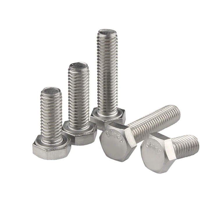 Good DIN933 stainless steel bolt cheese head knurling hexagon socket screw