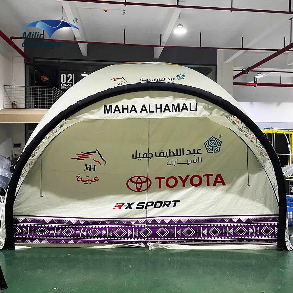 Big Outdoor Marquee Waterproof Awning  X Shape  Spider Dome Canopy Racing Sports Tent Inflatable