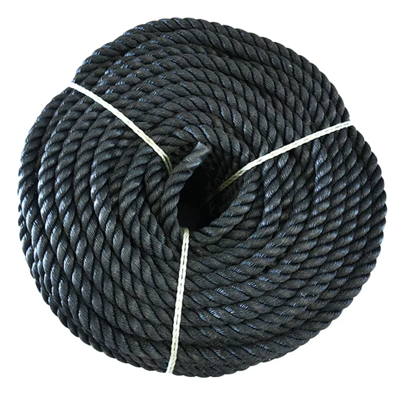 Lightweight PP Mooring Line 3 Strand 30 mm Polypropylene Mooring Rope for Small Ship