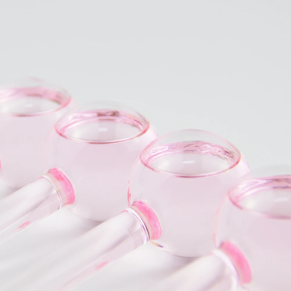 Hot trend private label custom skin care facial globes roller for face beauty skincare ice globes