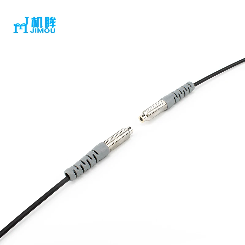 Manufactures M6 Optical Fiber Sensor Elbow diffuse reflection fiber optic sensor