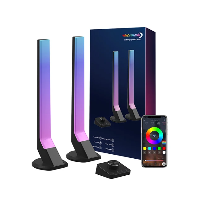 Banqcn RGB Color Game Room Atmosphere Surrounding Light Music Infrared Remote Control Sound Frequency Rhythm Light Bars
