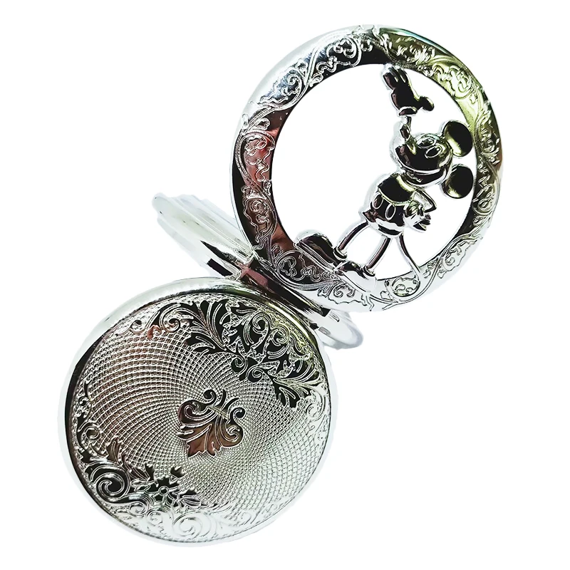 PM7079 Заводская поставка Модные двойные открытые антикварные мужские фирменные Механические карманные часы