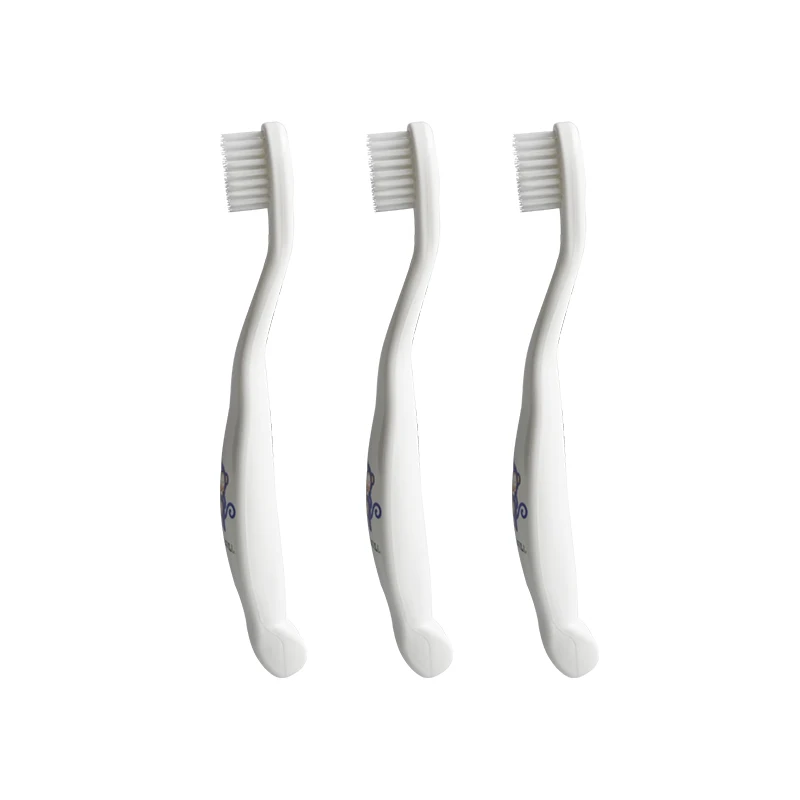 Cartoon  Eco-Friendly  Biodegradable Zero Waste Kids Toothbrush 100% Corn Starch Toothbrush With bamboo Bristles