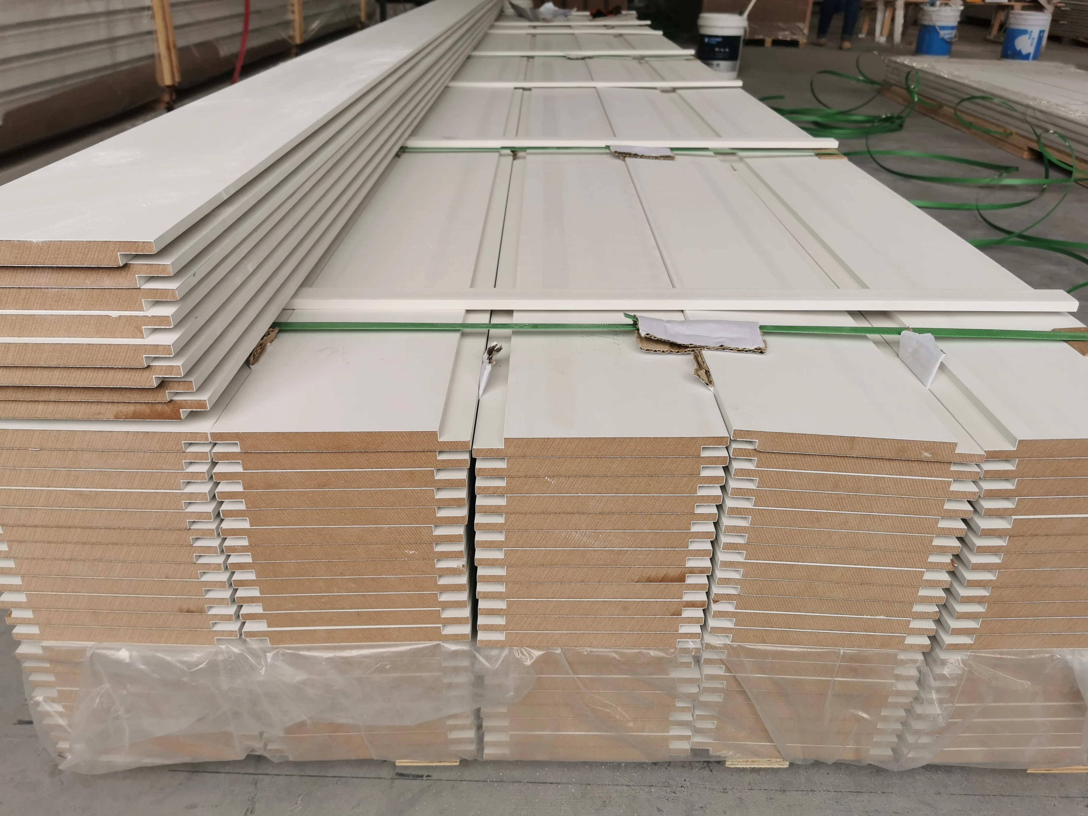 Mdf Wood Shiplap Wall Paneling For Home Decoration