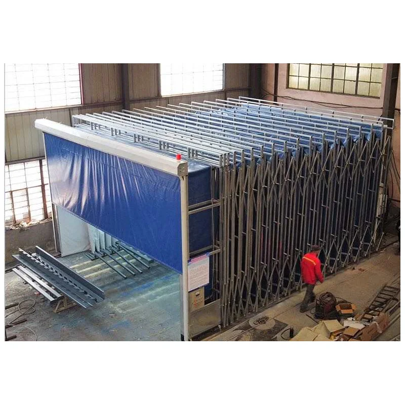 Wholesale Price Industrial Large Parts Customized Auto Open/Semi-open Face Retractable/Mobile Telescopic Paint Spray Booth