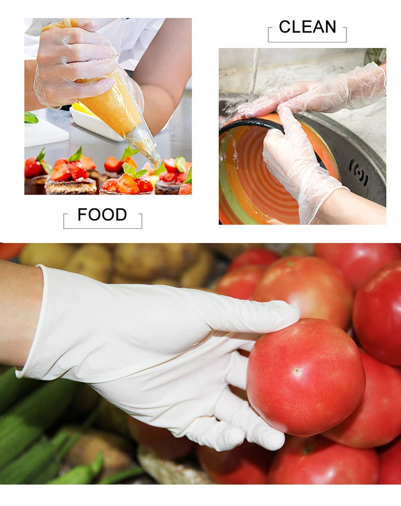 Factory Supply Black Nitrile Gloves Wholesale Powder Free Food Grade Gloves Nitrile Exam Gloves