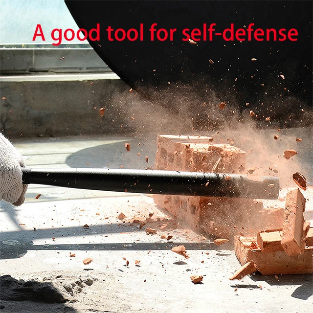 Cross-border Aluminium Long Range Baton Military-grade Weapons Baseball Flashlight For Patrol